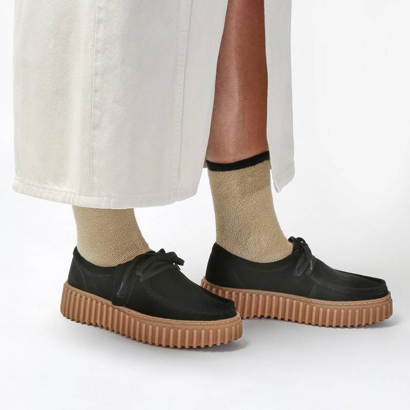 Clarks Torhill Bee Siyah | CLKS-84699
