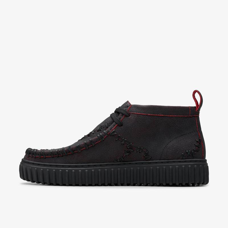 Clarks Torhill Hallow Siyah | CLKS-85601