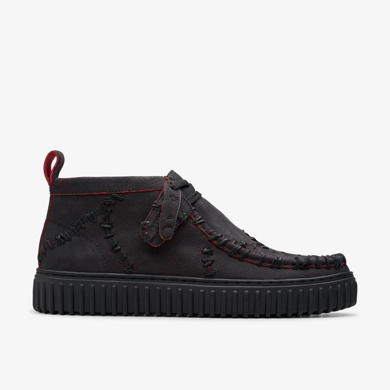 Clarks Torhill Hallow Siyah | CLKS-85601