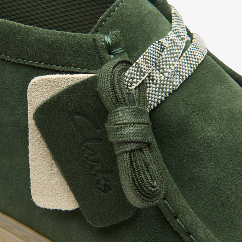 Clarks Torhill Hi Koyu Yeşil | CLKS-84601