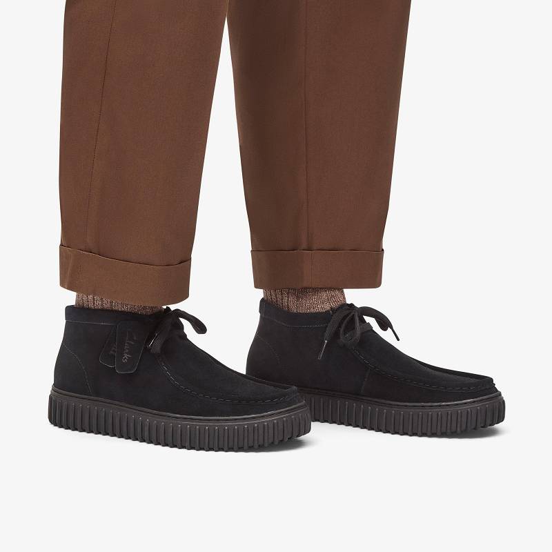 Clarks Torhill Hi Siyah | CLKS-84576