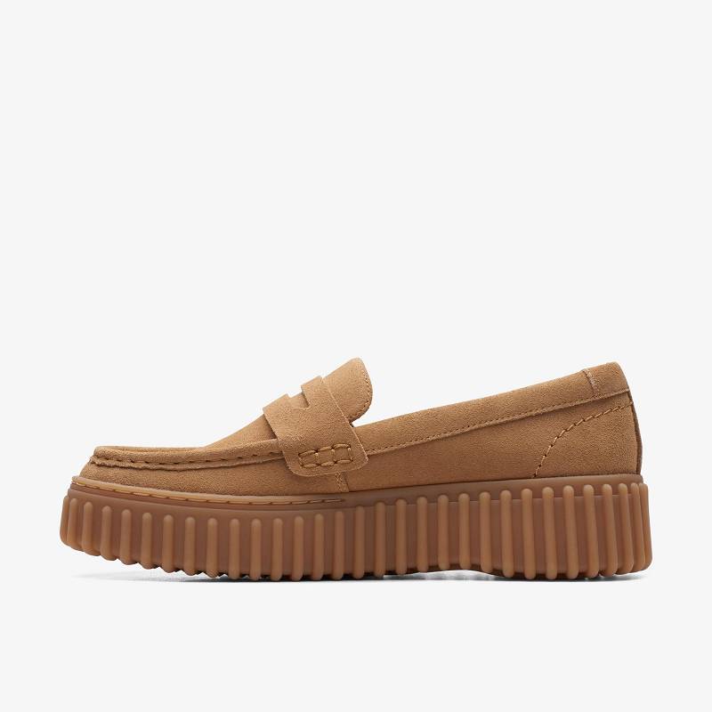 Clarks Torhill Penny Açık Kahverengi | CLKS-84681