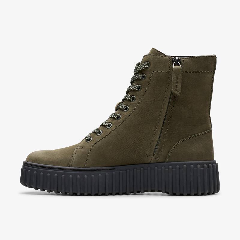 Clarks Torhill Rise Koyu Yeşil | CLKS-85563