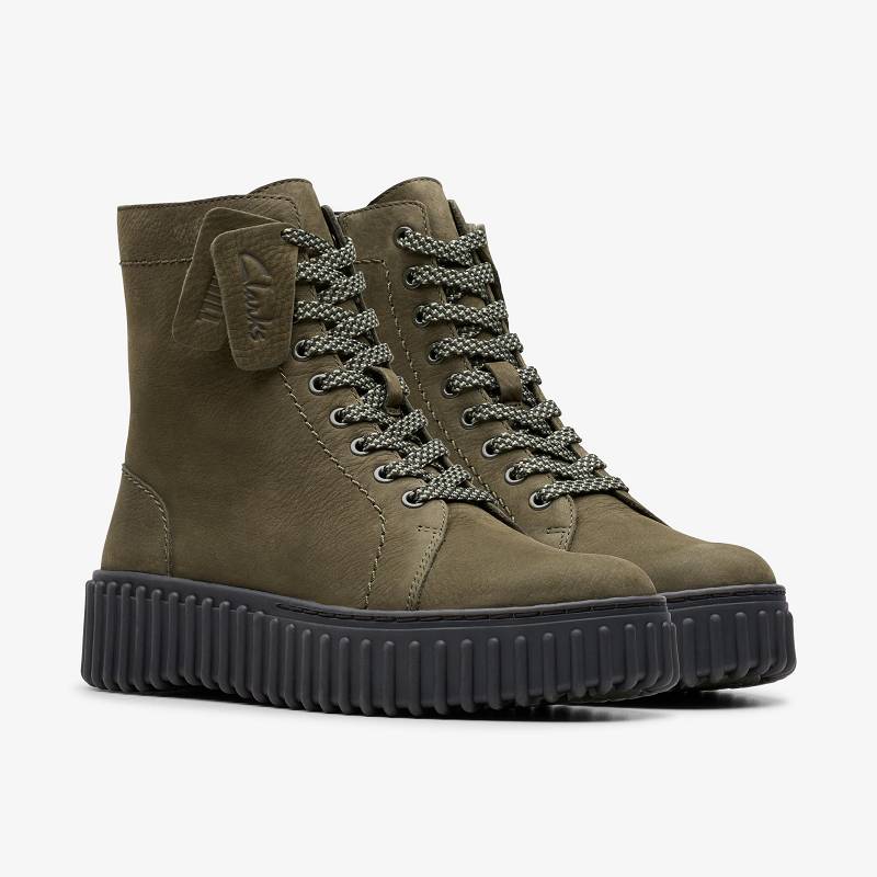 Clarks Torhill Rise Koyu Yeşil | CLKS-85563