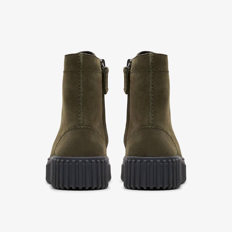Clarks Torhill Rise Koyu Yeşil | CLKS-85563