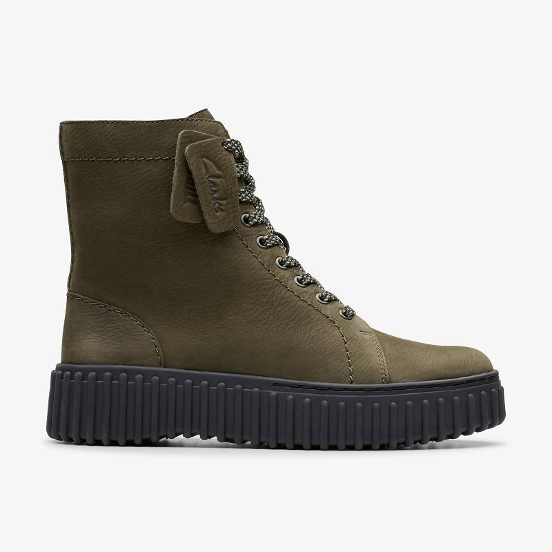 Clarks Torhill Rise Koyu Yeşil | CLKS-85563