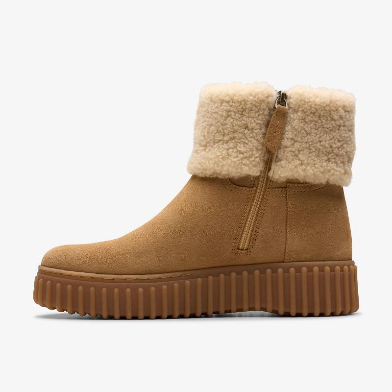 Clarks Torhill Turn Açık Kahverengi | CLKS-85493