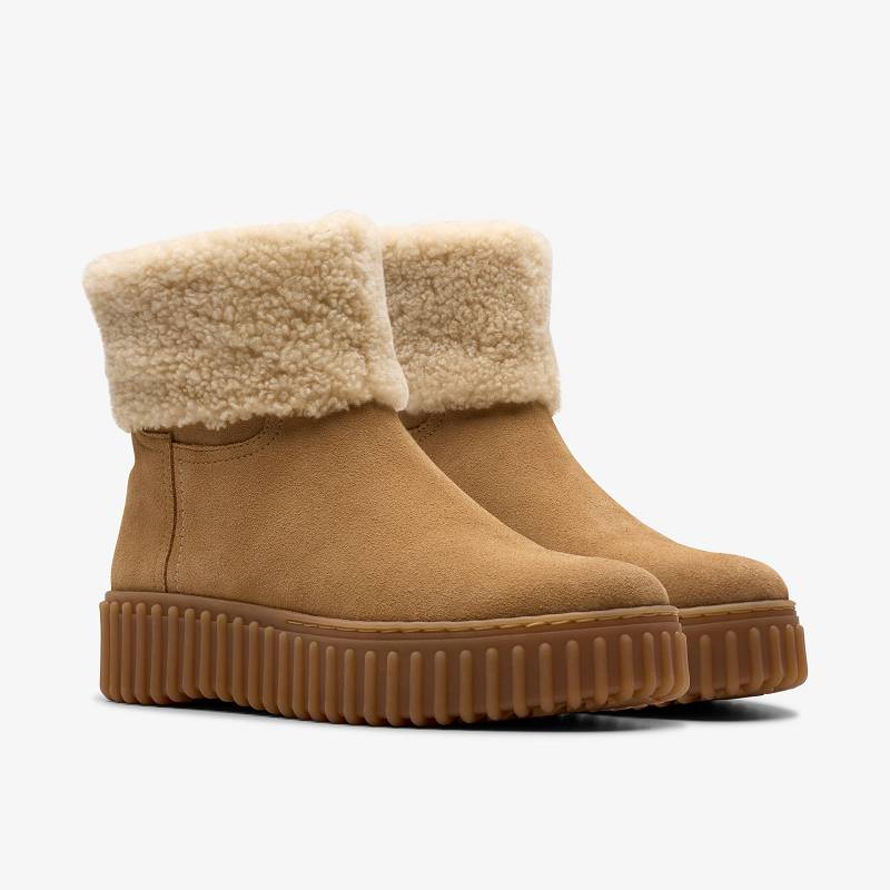 Clarks Torhill Turn Açık Kahverengi | CLKS-85493