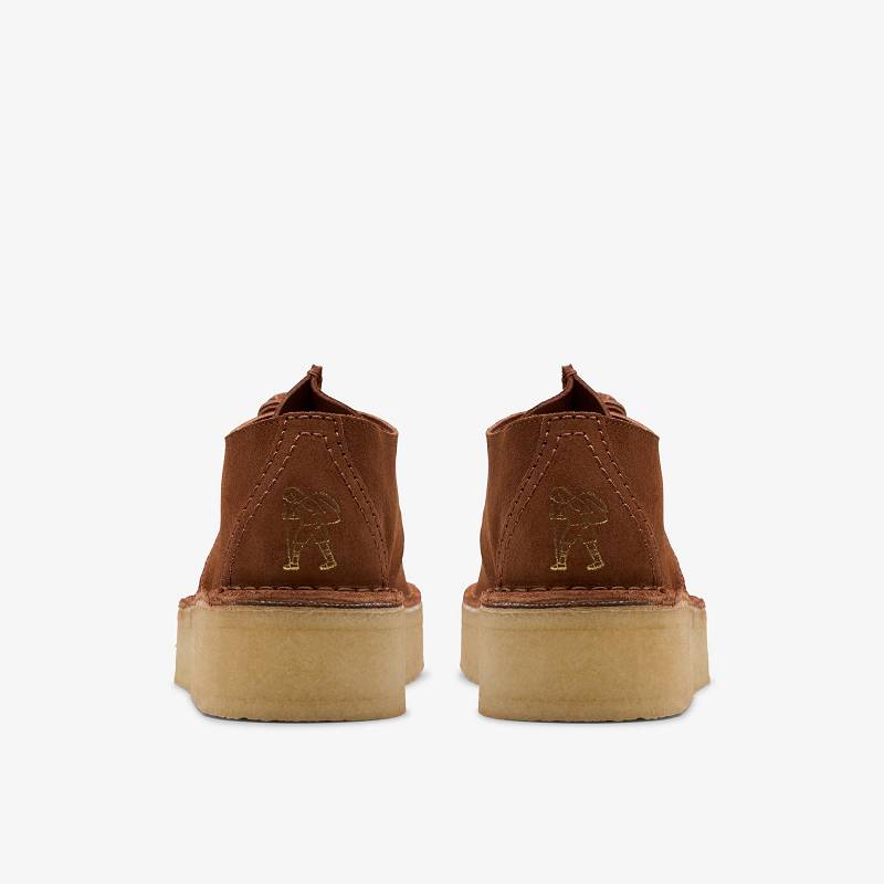 Clarks Trek Wedge Camel | CLKS-84678