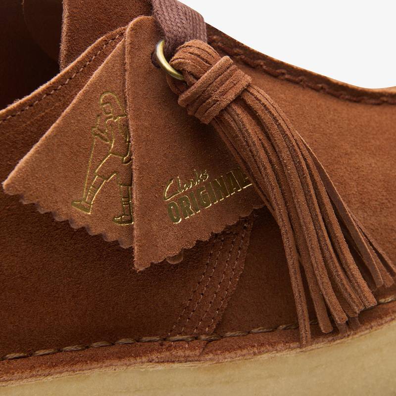 Clarks Trek Wedge Camel | CLKS-84678