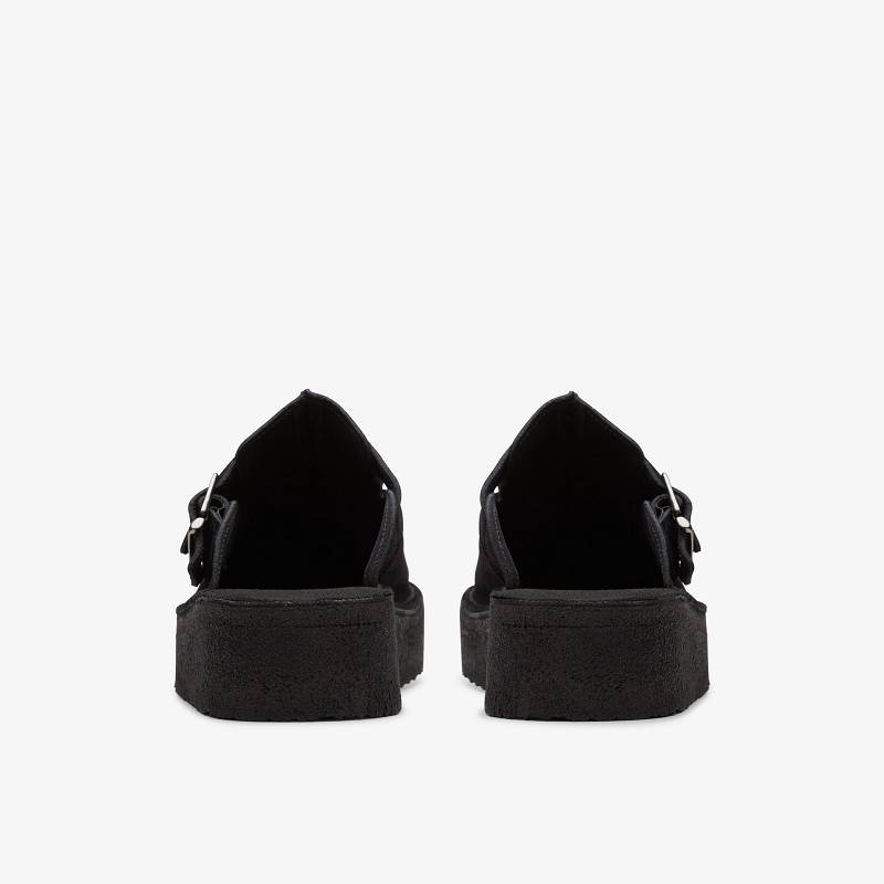 Clarks Trek Wedge Mule Siyah | CLKS-84759
