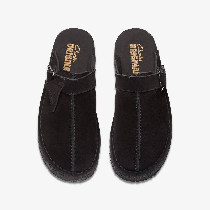 Clarks Trek Wedge Mule Siyah | CLKS-84759