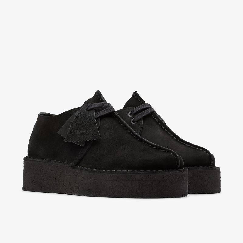 Clarks Trek Wedge Siyah | CLKS-84679