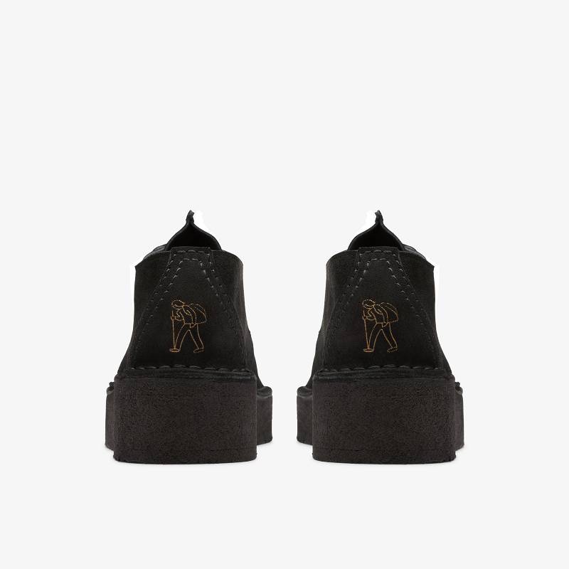 Clarks Trek Wedge Siyah | CLKS-84679