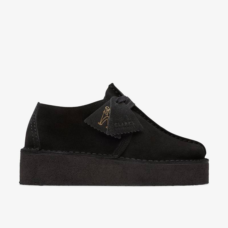 Clarks Trek Wedge Siyah | CLKS-84679