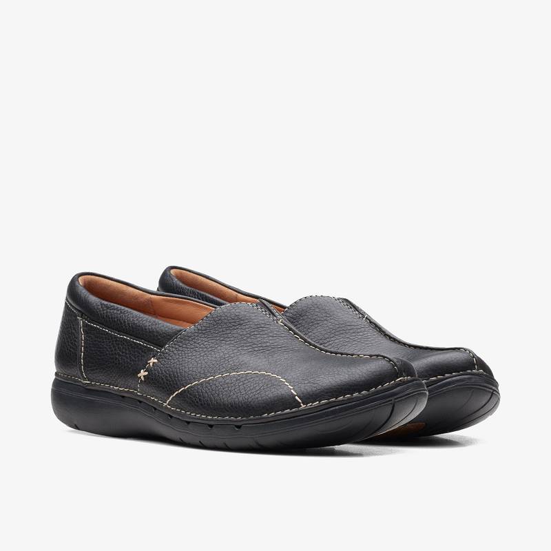 Clarks Un Loop Stride Siyah | CLKS-84774