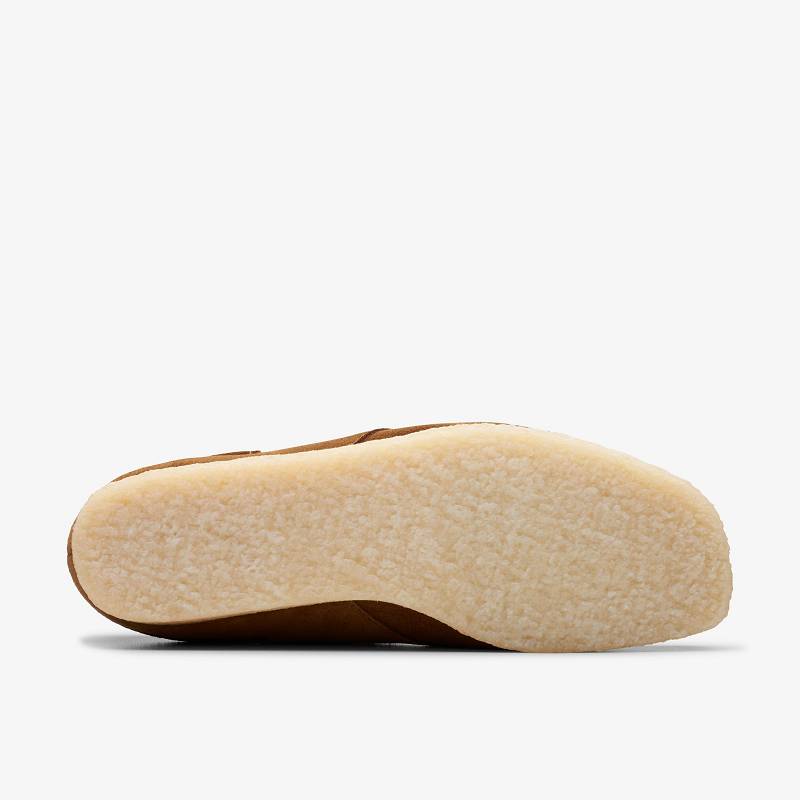 Clarks Wallabee Boat Kahverengi | CLKS-84502