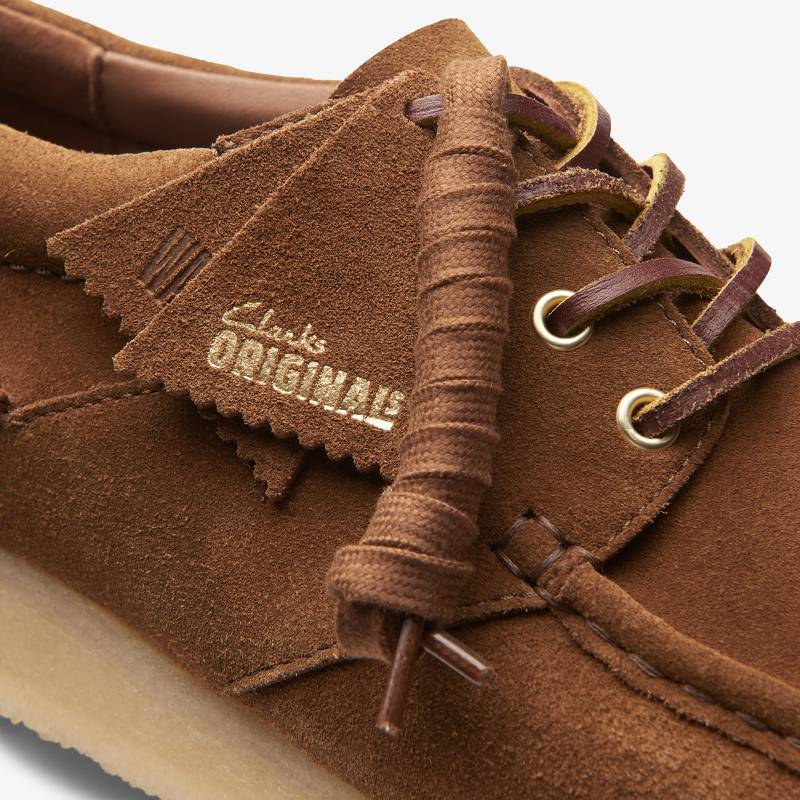 Clarks Wallabee Boat Kahverengi | CLKS-84502