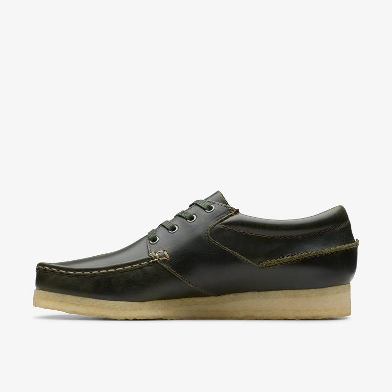 Clarks Wallabee Boat Yeşil | CLKS-84500