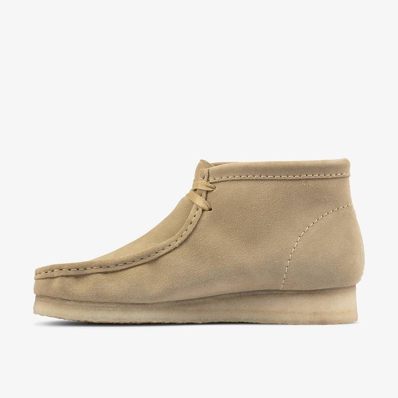 Clarks Wallabee Boot Bej Rengi | CLKS-84559