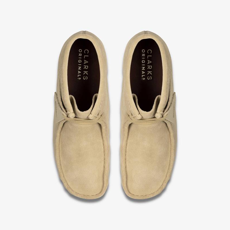 Clarks Wallabee Boot Bej Rengi | CLKS-84559