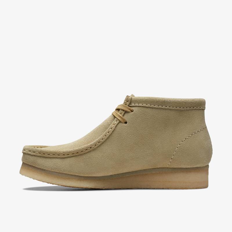 Clarks Wallabee Boot Bej Rengi | CLKS-85555