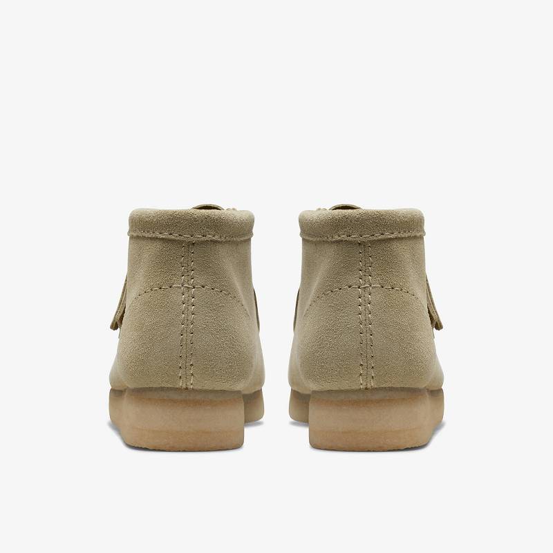 Clarks Wallabee Boot Bej Rengi | CLKS-85555