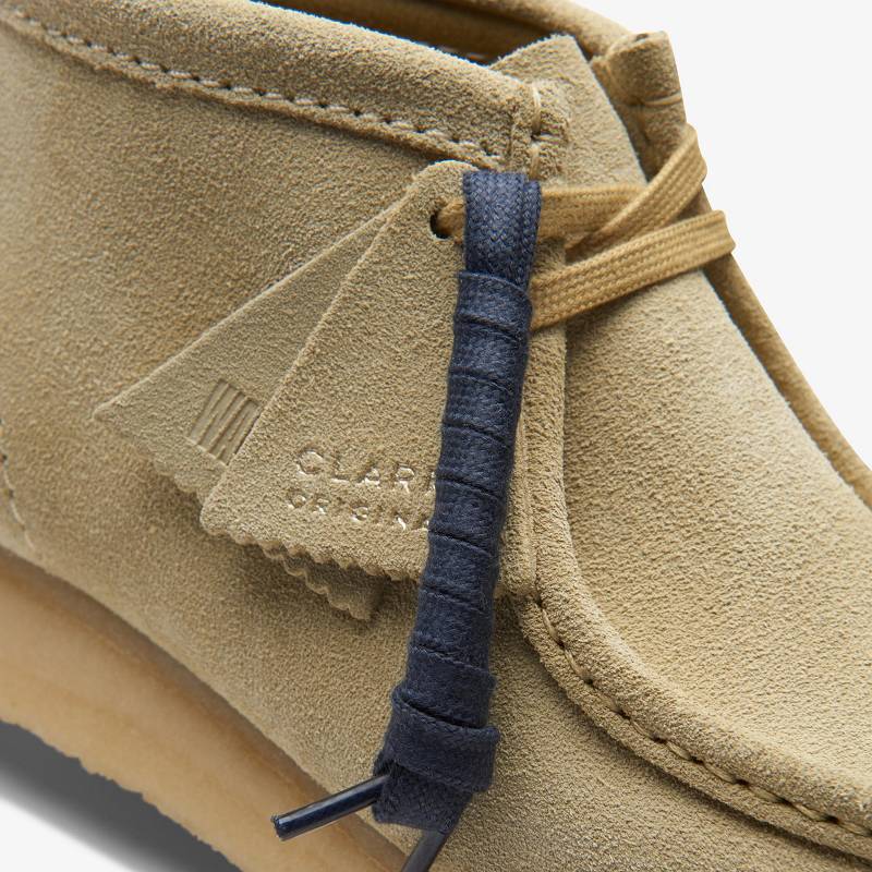 Clarks Wallabee Boot Bej Rengi | CLKS-85555
