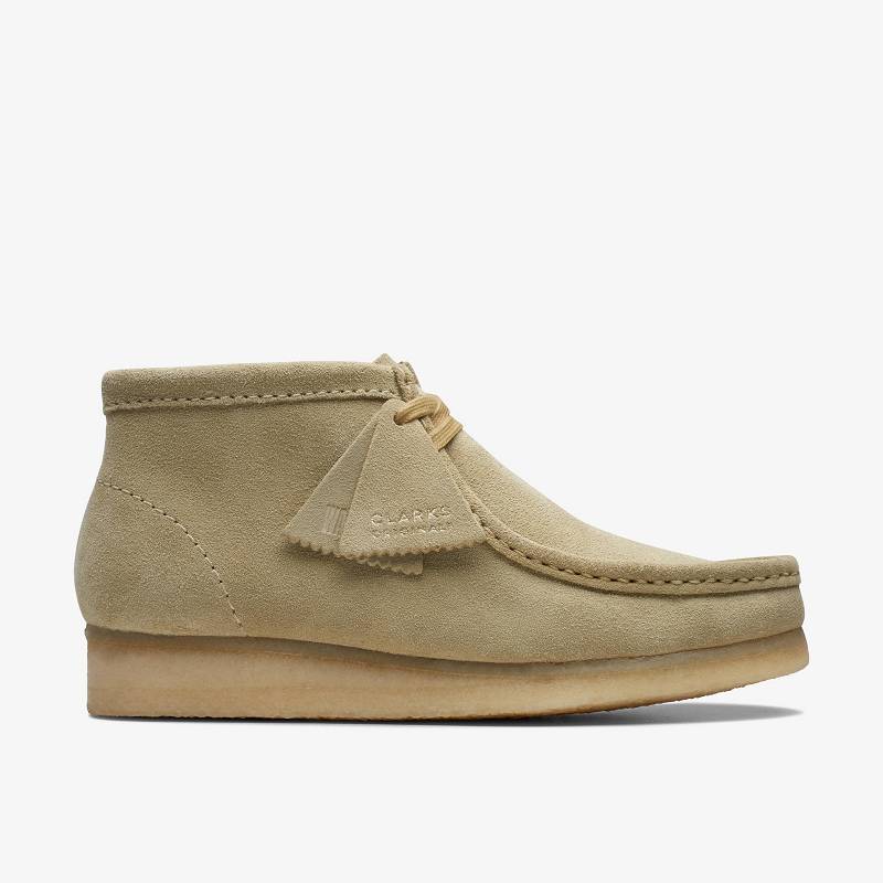 Clarks Wallabee Boot Bej Rengi | CLKS-85555