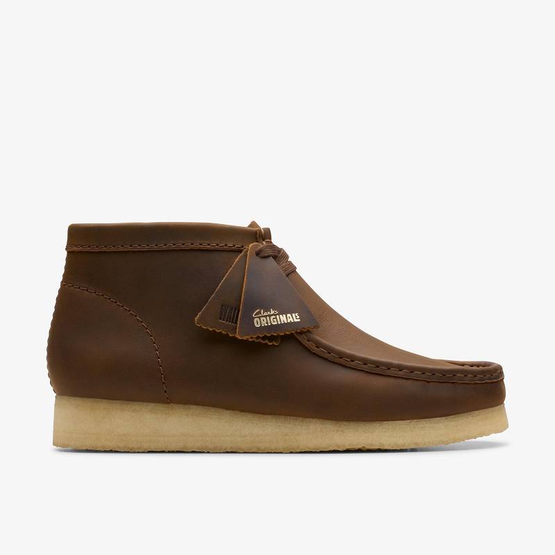 Clarks Wallabee Boot Kahverengi | CLKS-84484