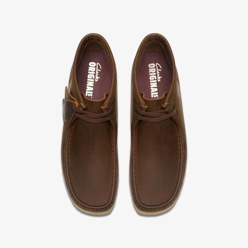 Clarks Wallabee Boot Kahverengi | CLKS-84561