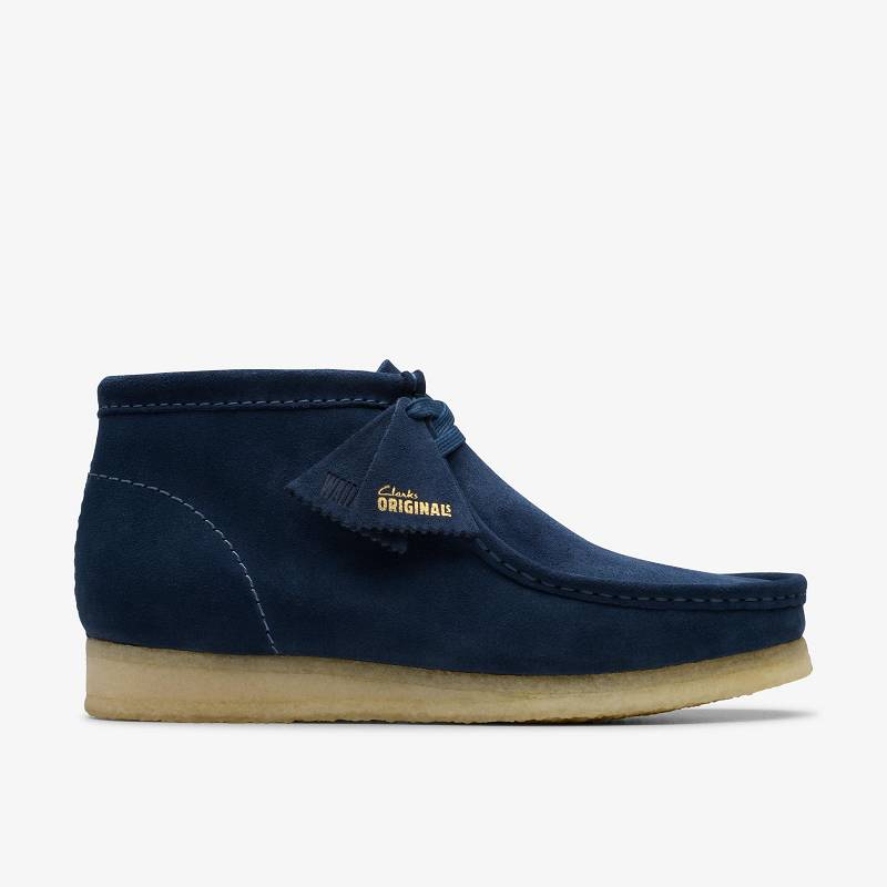 Clarks Wallabee Boot Lacivert | CLKS-84589