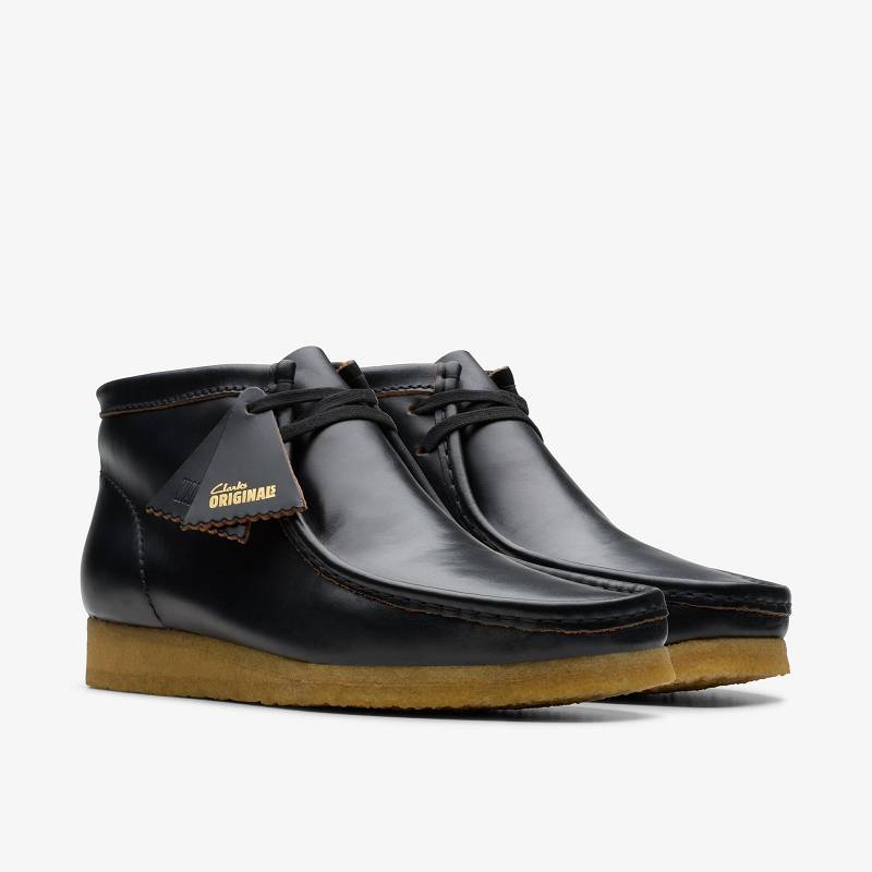 Clarks Wallabee Boot Siyah | CLKS-84509