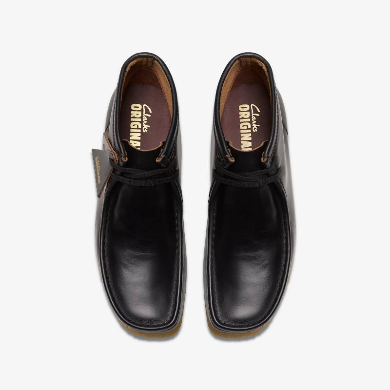 Clarks Wallabee Boot Siyah | CLKS-84509