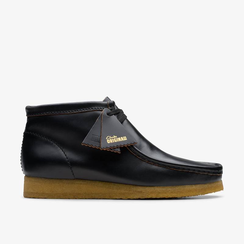 Clarks Wallabee Boot Siyah | CLKS-84509