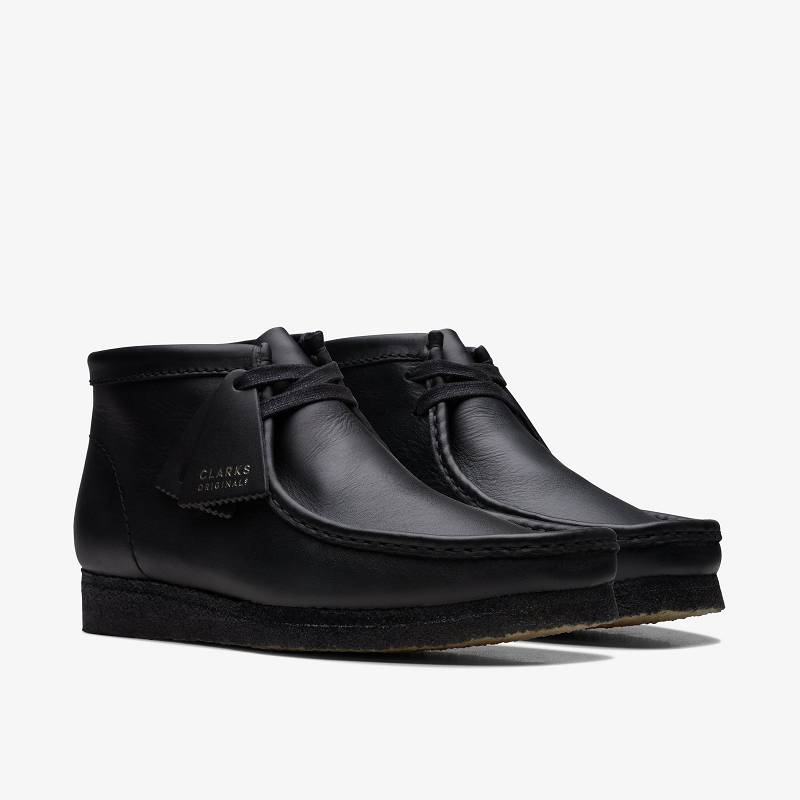 Clarks Wallabee Boot Siyah | CLKS-84562