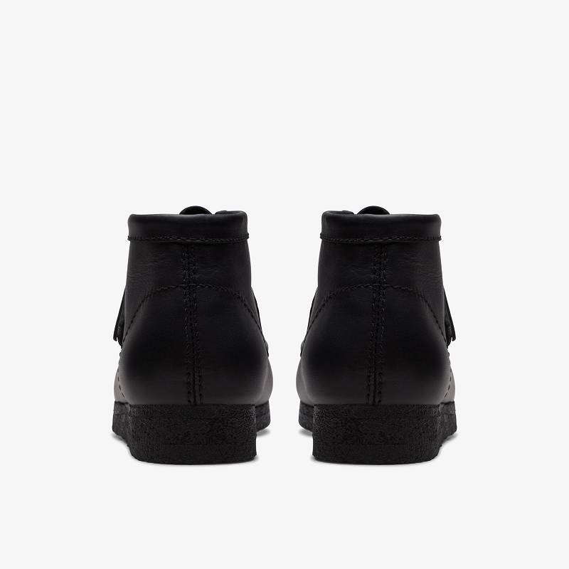 Clarks Wallabee Boot Siyah | CLKS-84562