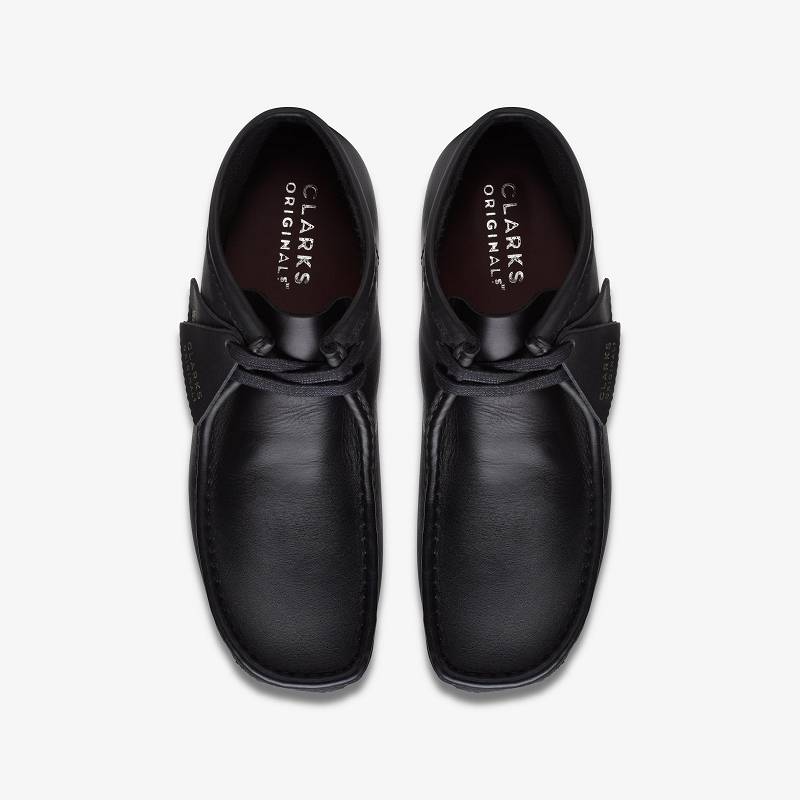 Clarks Wallabee Boot Siyah | CLKS-84562