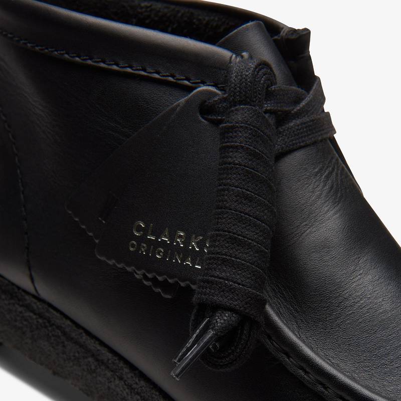 Clarks Wallabee Boot Siyah | CLKS-84562