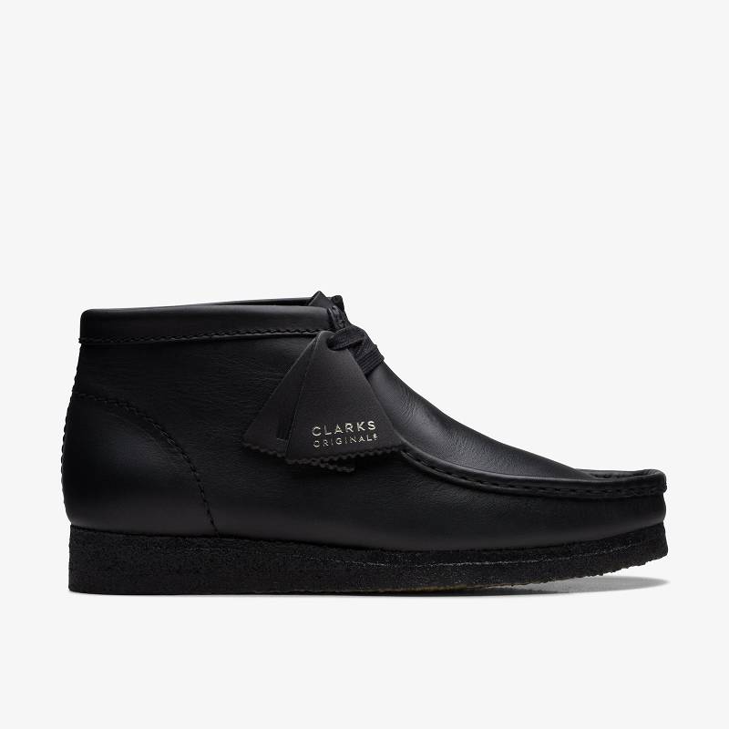 Clarks Wallabee Boot Siyah | CLKS-84562