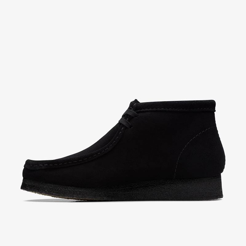 Clarks Wallabee Boot Siyah | CLKS-84614