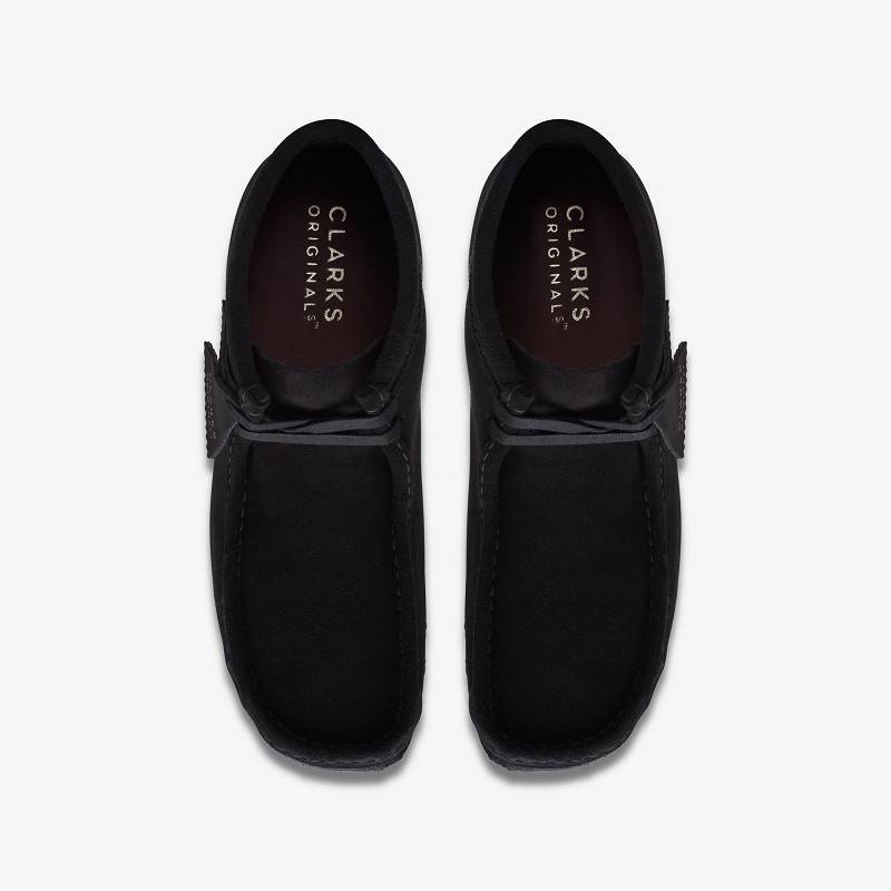 Clarks Wallabee Boot Siyah | CLKS-84614
