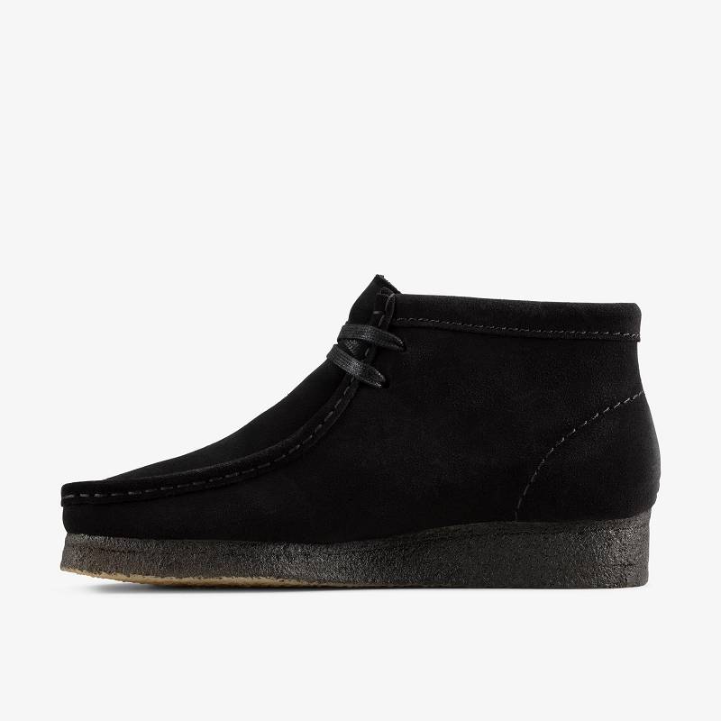 Clarks Wallabee Boot Siyah | CLKS-85551