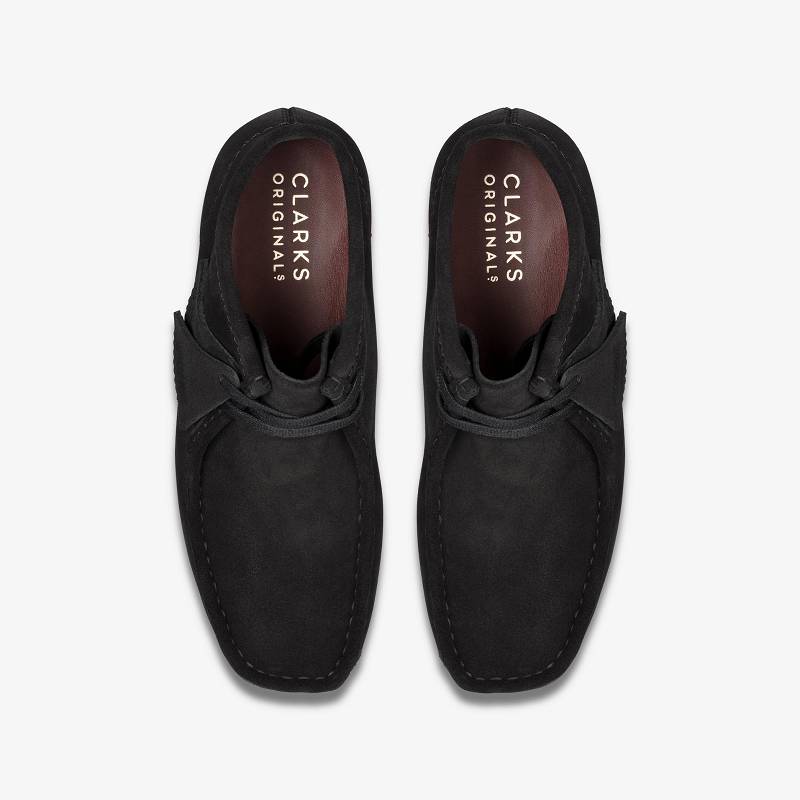 Clarks Wallabee Boot Siyah | CLKS-85551