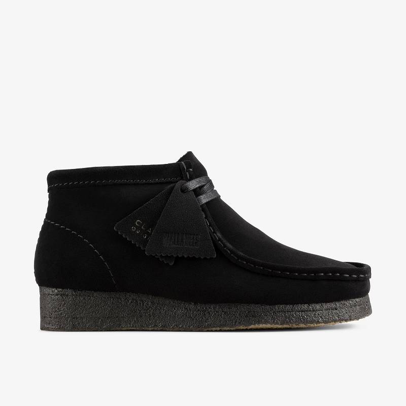 Clarks Wallabee Boot Siyah | CLKS-85551