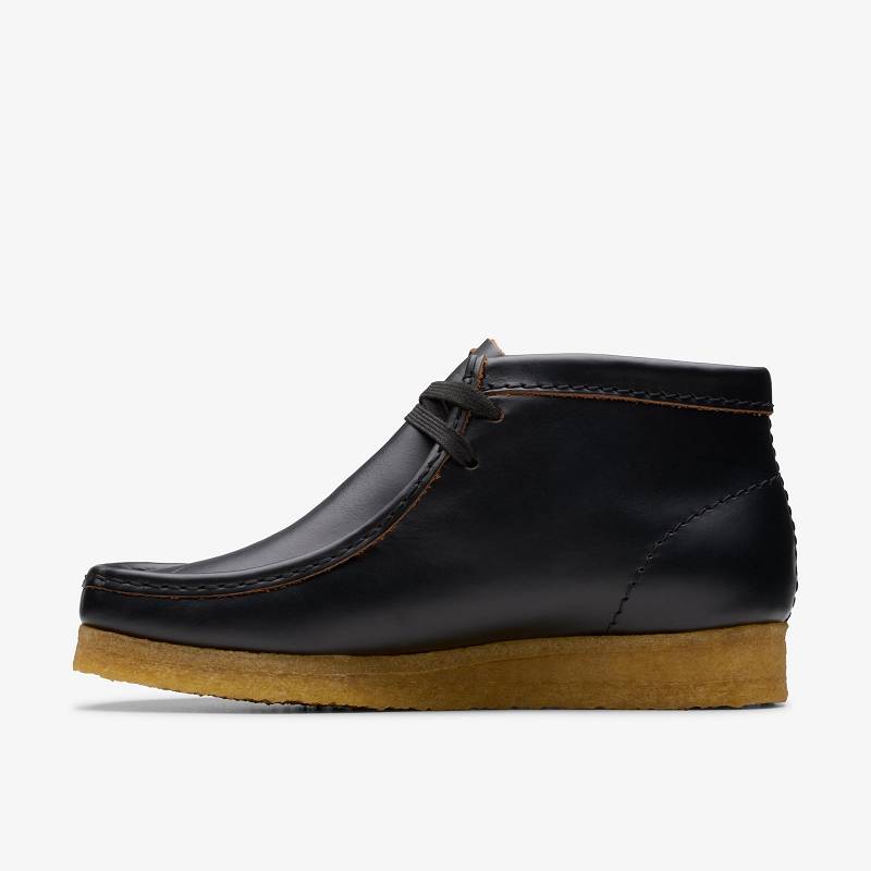 Clarks Wallabee Boot Siyah | CLKS-85552