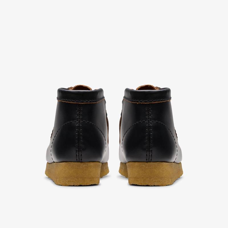 Clarks Wallabee Boot Siyah | CLKS-85552