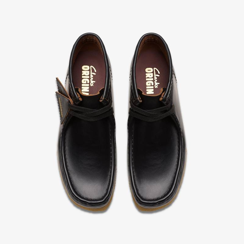 Clarks Wallabee Boot Siyah | CLKS-85552