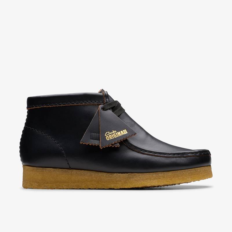 Clarks Wallabee Boot Siyah | CLKS-85552