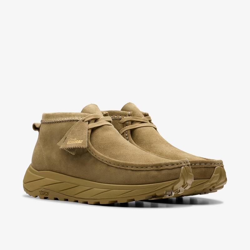 Clarks Wallabee Eden Koyu Kahverengi | CLKS-84492